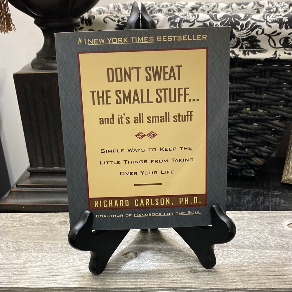 Vintage 1997 Don't Sweat the Small Stuff Book!